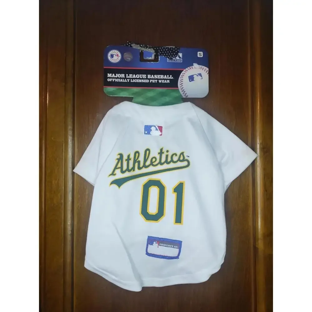 Oakland A's‎ dog team jersey size small